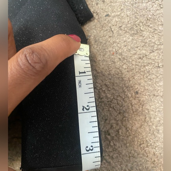 Black sparkly ankle boots - Picture 4 of 7